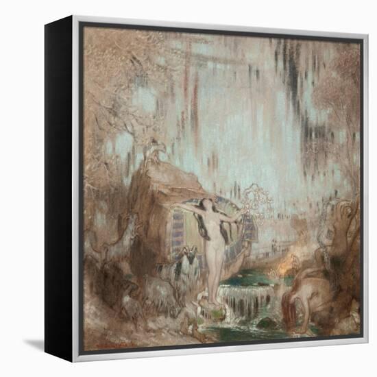 The Nymph of Malham Cove-William Shackleton-Framed Premier Image Canvas