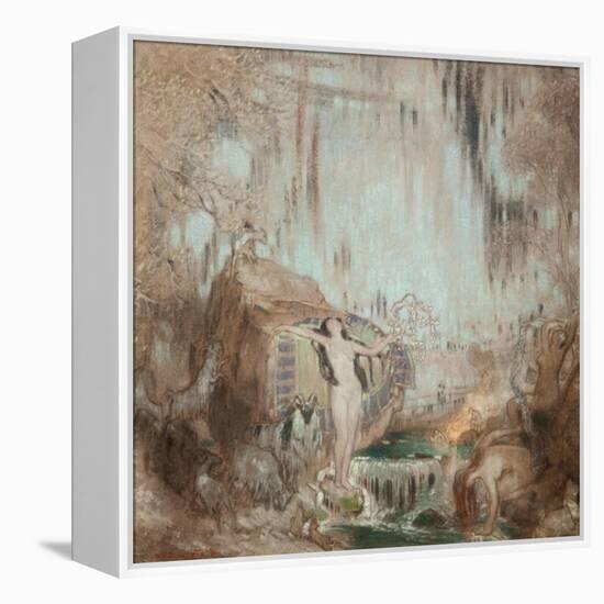 The Nymph of Malham Cove-William Shackleton-Framed Premier Image Canvas