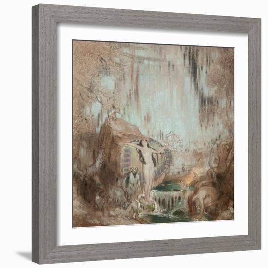 The Nymph of Malham Cove-William Shackleton-Framed Giclee Print