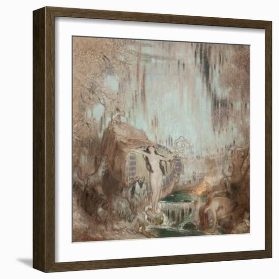 The Nymph of Malham Cove-William Shackleton-Framed Giclee Print