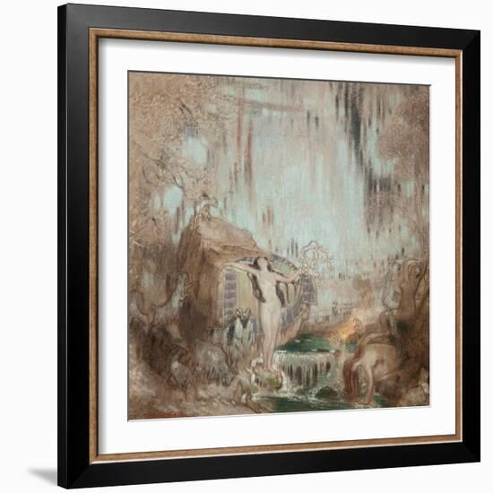 The Nymph of Malham Cove-William Shackleton-Framed Giclee Print