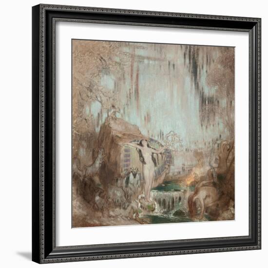 The Nymph of Malham Cove-William Shackleton-Framed Giclee Print