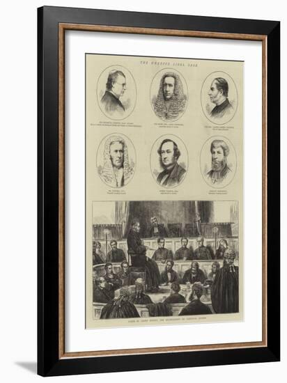The O'Keeffe Libel Case-Joseph Nash-Framed Giclee Print
