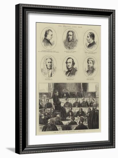 The O'Keeffe Libel Case-Joseph Nash-Framed Giclee Print