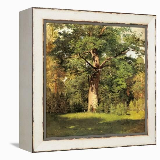 The Oak, 1880-Isaak Iljitsch Lewitan-Framed Premier Image Canvas