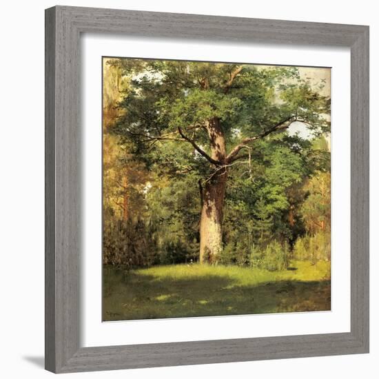 The Oak, 1880-Isaak Iljitsch Lewitan-Framed Giclee Print