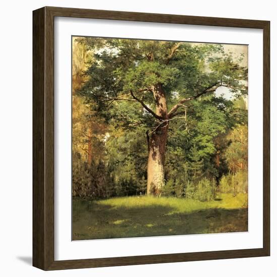 The Oak, 1880-Isaak Iljitsch Lewitan-Framed Giclee Print