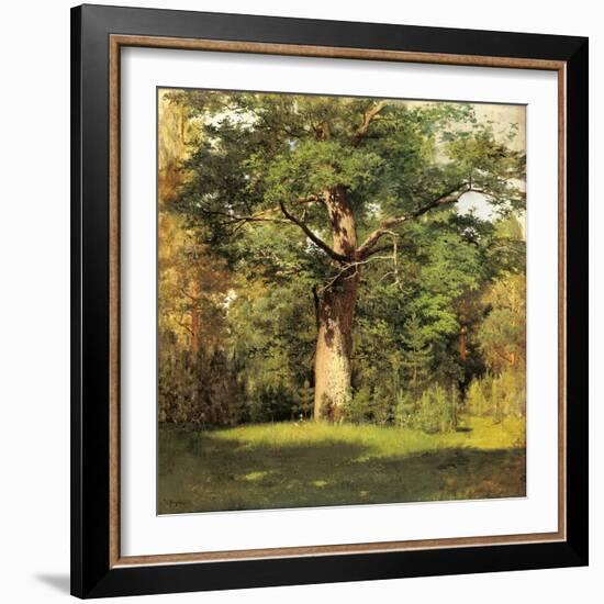 The Oak, 1880-Isaak Iljitsch Lewitan-Framed Giclee Print