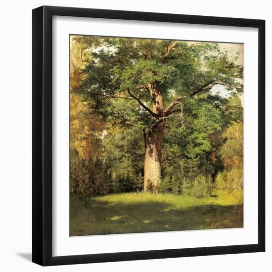 The Oak, 1880-Isaak Iljitsch Lewitan-Framed Giclee Print