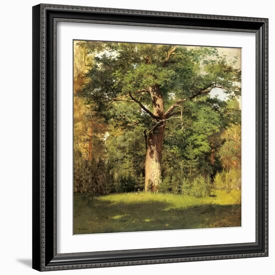 The Oak, 1880-Isaak Iljitsch Lewitan-Framed Giclee Print