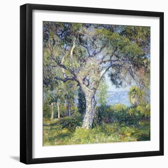 The Oak-Guy Rose-Framed Art Print