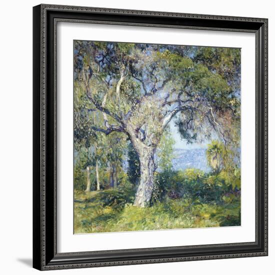 The Oak-Guy Rose-Framed Art Print