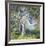 The Oak-Guy Rose-Framed Art Print