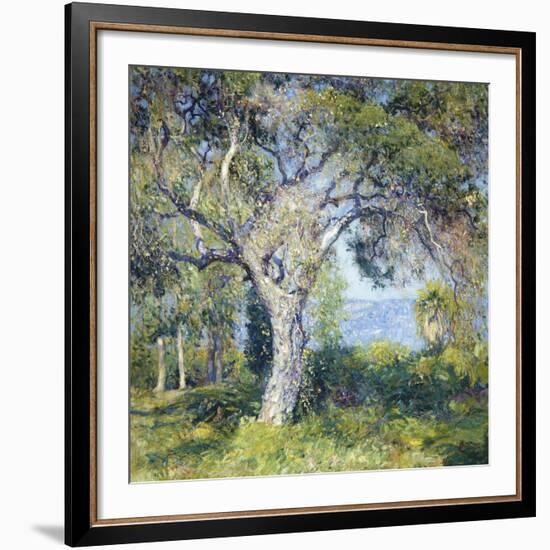 The Oak-Guy Rose-Framed Art Print