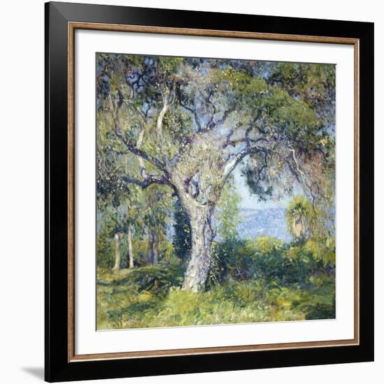 The Oak-Guy Rose-Framed Art Print