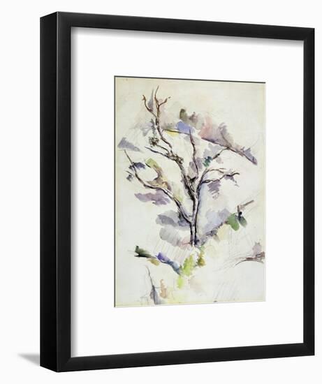 The Oak-Paul Cézanne-Framed Premium Giclee Print