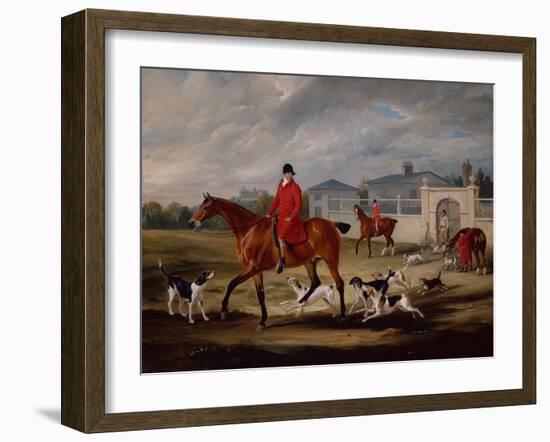 The Oakley Hunt-Henry Thomas Alken-Framed Giclee Print