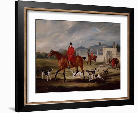 The Oakley Hunt-Henry Thomas Alken-Framed Giclee Print