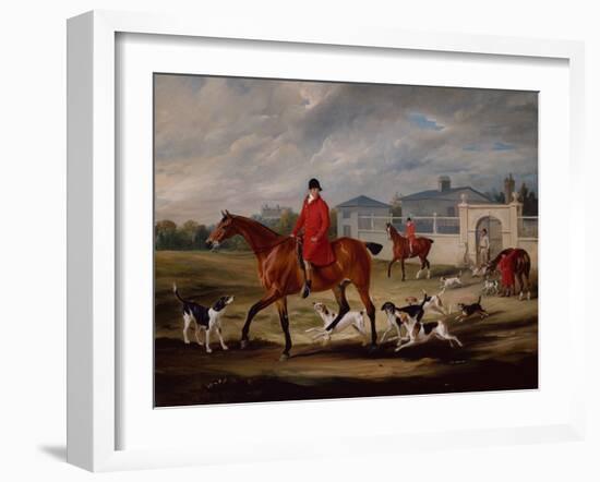 The Oakley Hunt-Henry Thomas Alken-Framed Giclee Print