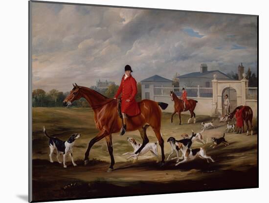 The Oakley Hunt-Henry Thomas Alken-Mounted Giclee Print