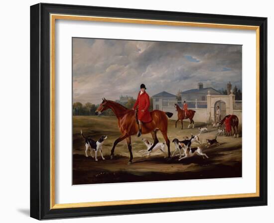 The Oakley Hunt-Henry Thomas Alken-Framed Giclee Print