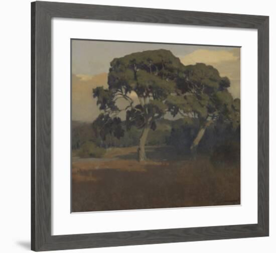 The Oaks-Arthur Frank Mathews-Framed Art Print