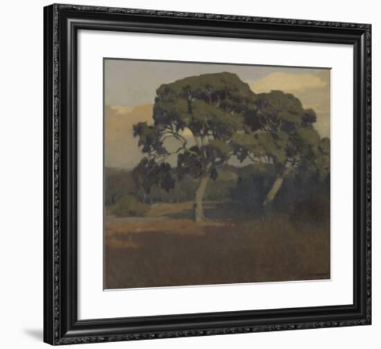 The Oaks-Arthur Frank Mathews-Framed Art Print