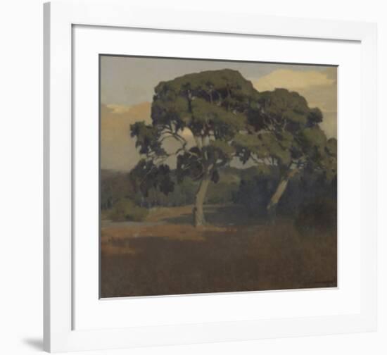 The Oaks-Arthur Frank Mathews-Framed Art Print