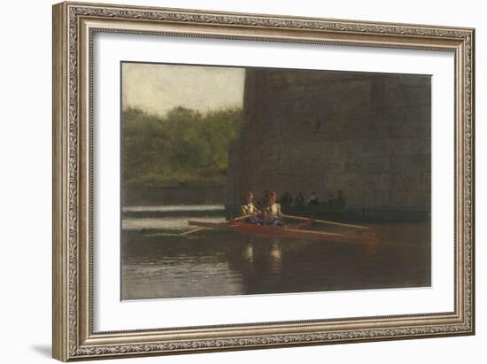 The Oarsmen, 1874-Thomas Cowperthwait Eakins-Framed Giclee Print