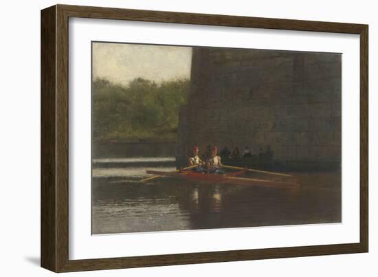 The Oarsmen, 1874-Thomas Cowperthwait Eakins-Framed Giclee Print