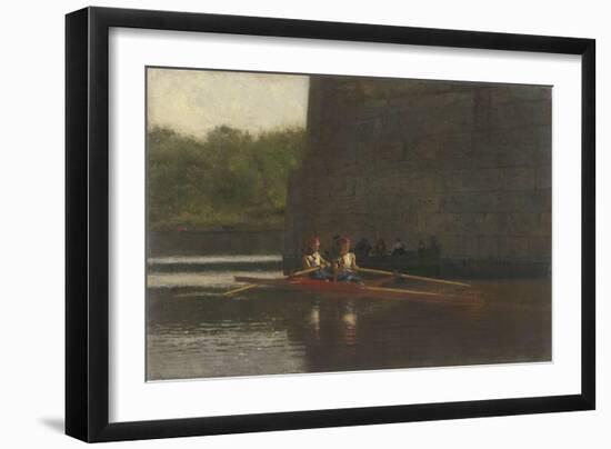 The Oarsmen, 1874-Thomas Cowperthwait Eakins-Framed Giclee Print