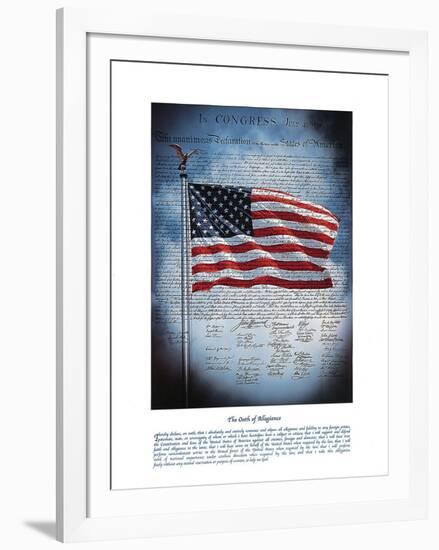 The Oath of Allegiance-Unknown-Framed Art Print