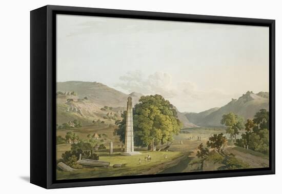 The Obelisk at Axum, Engraved by Daniel Havell (1785-1826) 1809-Henry Salt-Framed Premier Image Canvas