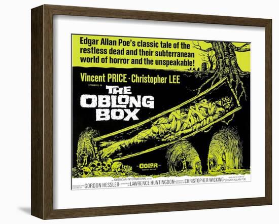 The Oblong Box, 1969-null-Framed Art Print