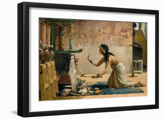 The Obsequies of an Egyptian Cat-John Reinhard Weguelin-Framed Giclee Print