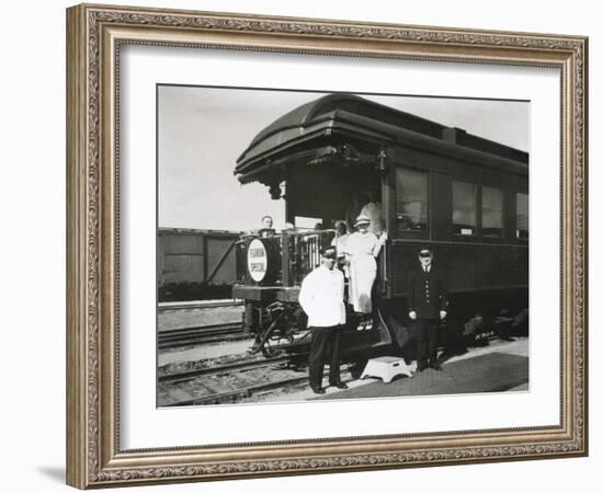 The Observation Car of the All-Pullman Luxury 'Florida Special' of the Florida East Coast Railway-American Photographer-Framed Giclee Print