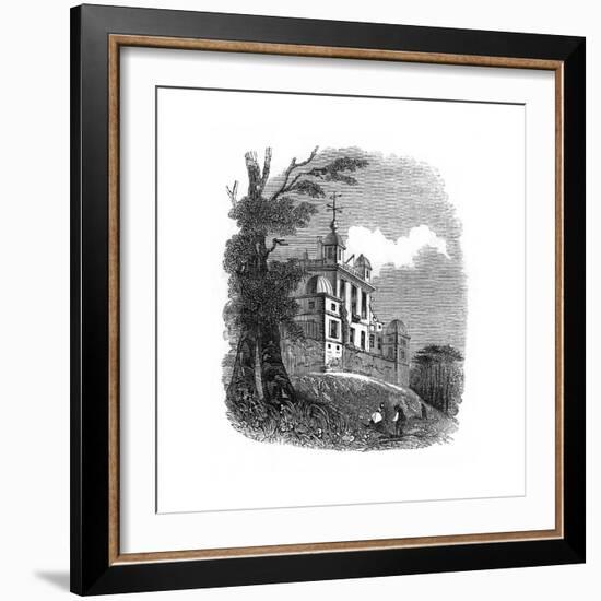 The Observatory at Greenwich, 1836-null-Framed Giclee Print