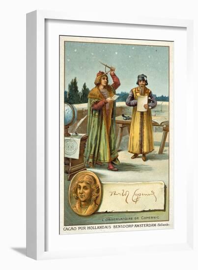 The Observatory of Nicolaus Copernicus, Polish Astronomer-null-Framed Giclee Print