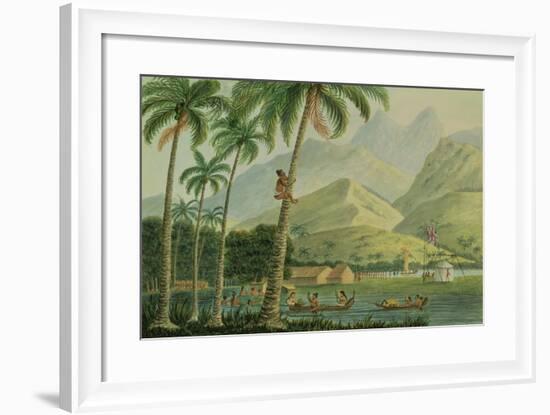 The Observatory, Point Venus, Otahytey, 1792-Captain George Tobin-Framed Giclee Print