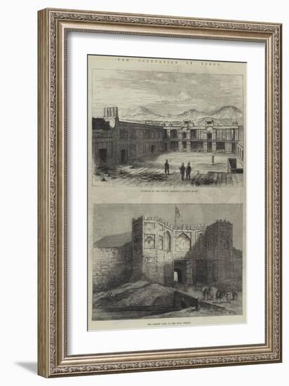 The Occupation of Cabul-null-Framed Giclee Print