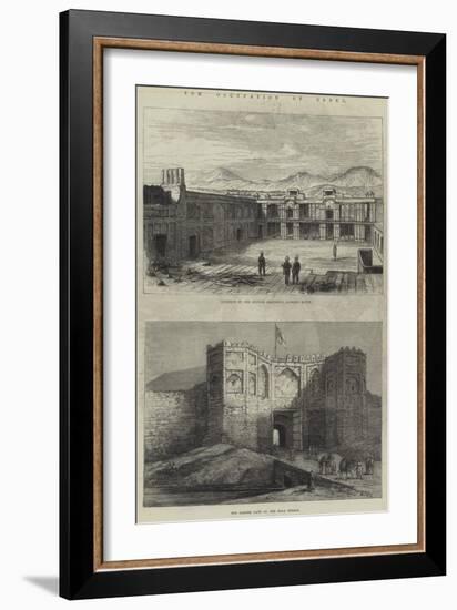 The Occupation of Cabul-null-Framed Giclee Print