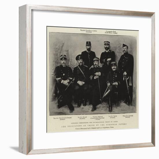The Occupation of Crete by the European Powers-null-Framed Giclee Print