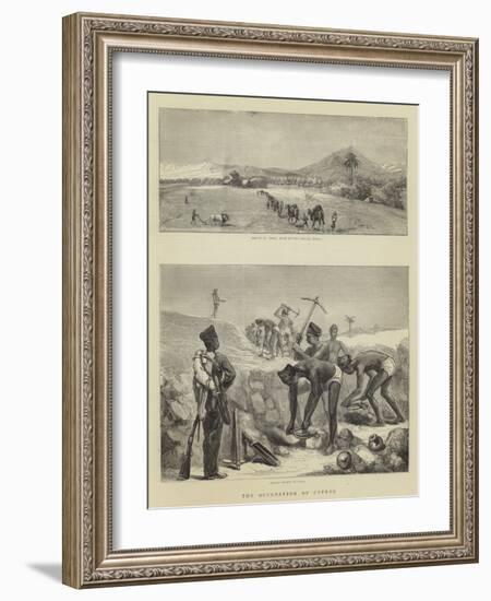 The Occupation of Cyprus-null-Framed Giclee Print