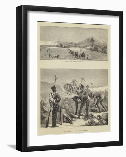 The Occupation of Cyprus-null-Framed Giclee Print