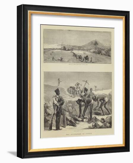 The Occupation of Cyprus-null-Framed Giclee Print