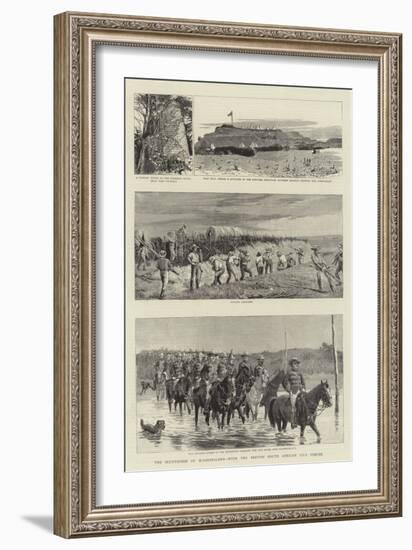 The Occupation of Mashonaland, with the British South African Co's Forces-null-Framed Giclee Print