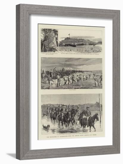 The Occupation of Mashonaland, with the British South African Co's Forces-null-Framed Giclee Print