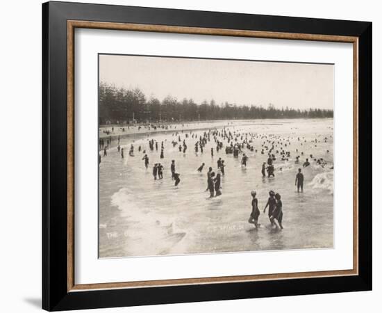 The Ocean Beach, Manly, Sydney, New South Wales, Australia-null-Framed Photographic Print