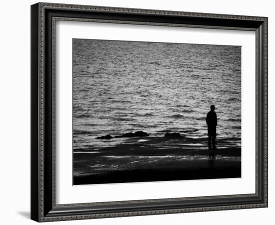 The Ocean Holds No Memory-Sharon Wish-Framed Photographic Print