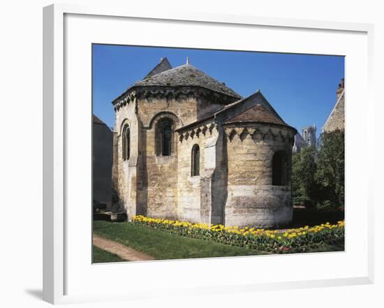 The Octagonal Knights Templar Chapel, Ca 1134, Laon, France-null-Framed Giclee Print